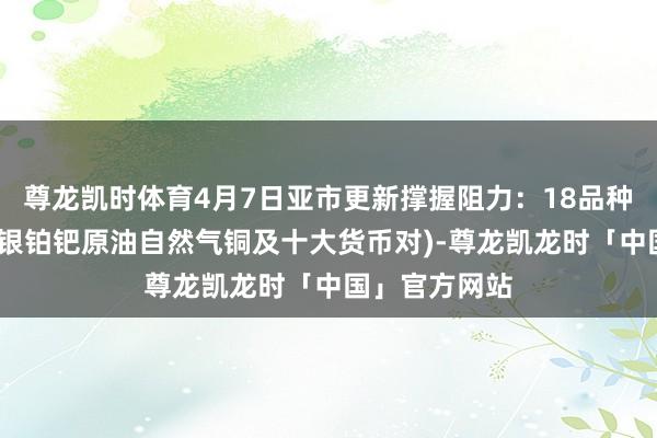 尊龙凯时体育4月7日亚市更新撑握阻力：18品种撑握阻力(金银